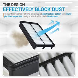 CA11259 GPA0A PE07-13-3A0A for Mazda Rigid Panel Engine Air Filter thumbnail 2