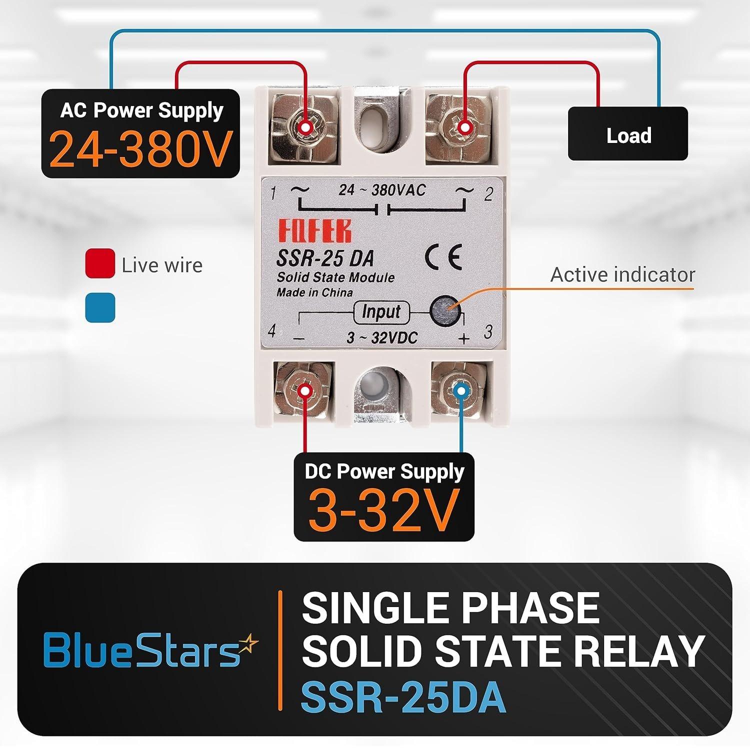 [Lifetime Warranty] 2PCS Solid State Relay SSR-25DA DC image 2