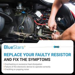 120pcs 1/4W (0.25 Watt) 1k ohm Metal Film Resistor thumbnail 5