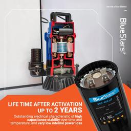 [Lifetime Warranty] 340-408 uF MFD 220-250 VAC ±20% Round Start Capacitor 50/60 Hz - Fits Single-Phase Motors, Gear Motors thumbnail 2