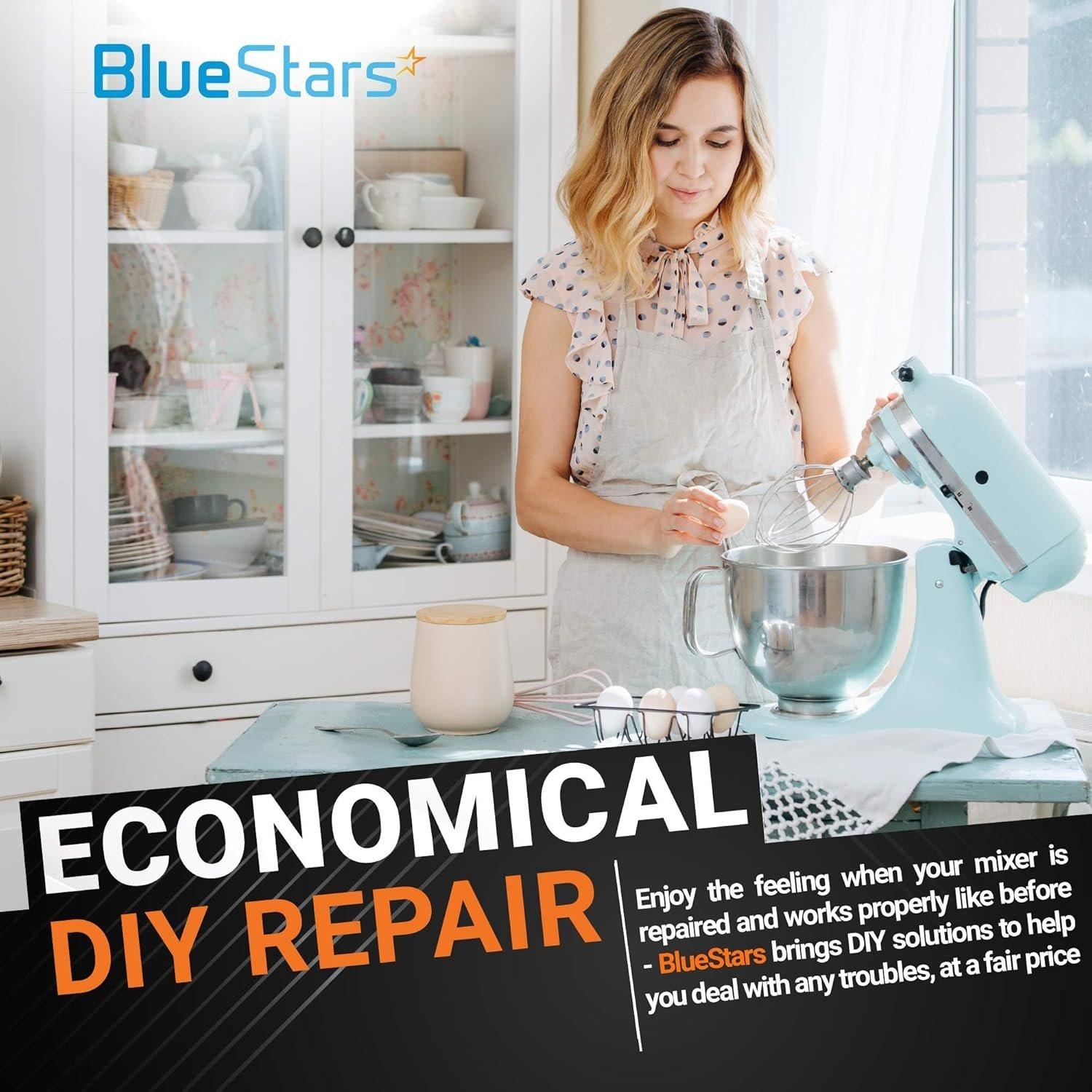 K45DH Anti-stick Dough Hook K45B Coated Flat Beater K45WW Wire Whip image 3