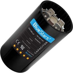 233-280 mfd 110-125VAC ±20% Volts Round Motor Start Capacitor 50/60 Hz AC Electric thumbnail 0