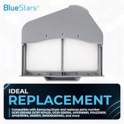 [Lifetime Warranty] DC97-16742A Dryer Lint Trap Filter For Samsung DV40J3000EW/A2 DV52J8700EP/A2 DVE52M7750V DV52J8060EW/A2 DV48J7700GW/A2 DV50F9A7EVW DV52J8700EP DV40J3000EW DV45H7000EW thumbnail 4