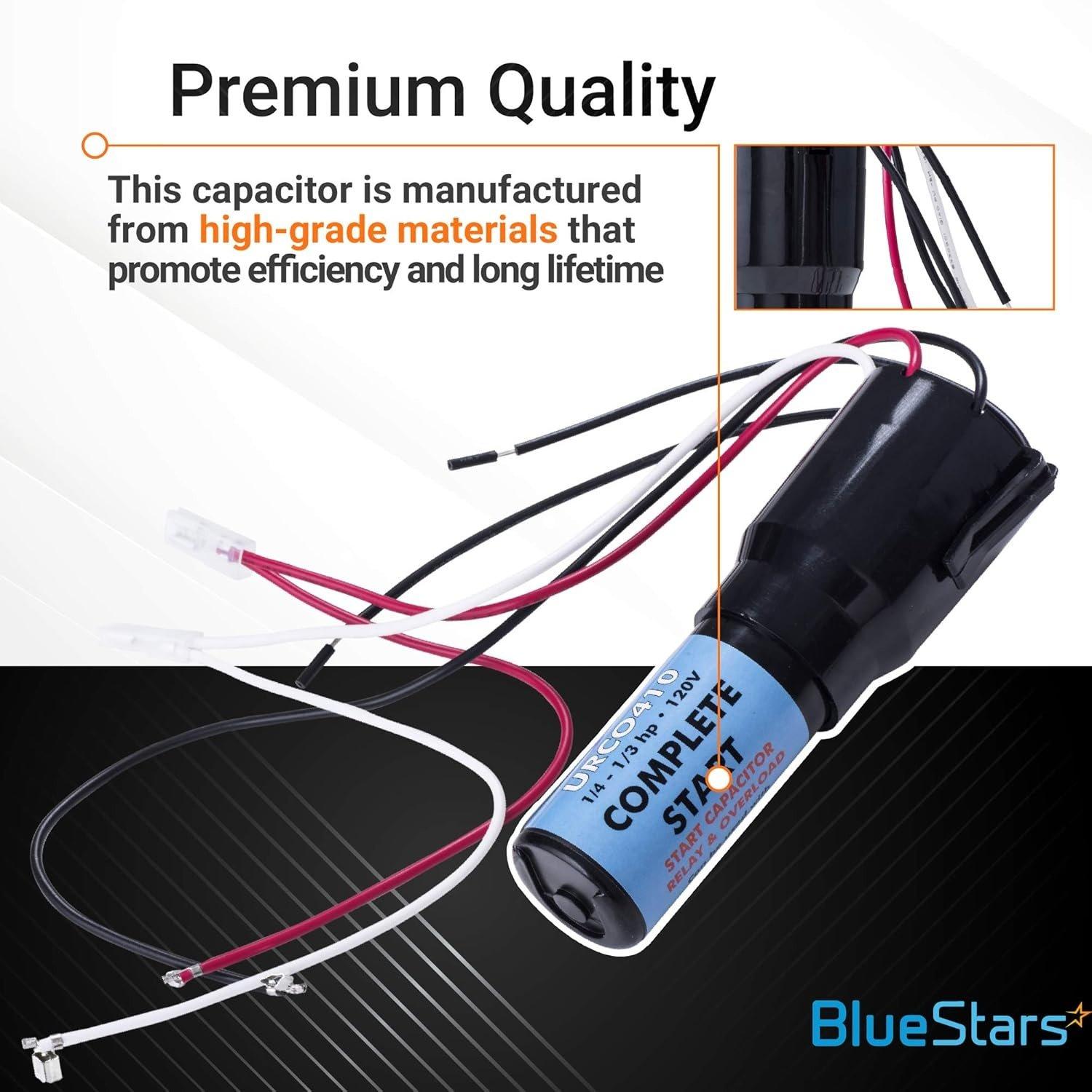 URCO410 3-in-1 Universal Hard Start Capacitor Kit image 3
