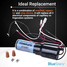 URCO410 3-in-1 Universal Hard Start Capacitor Kit thumbnail 5