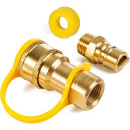 [Lifetime Warranty] Gas Quick Connect Kit 1/2 inch thumbnail 0