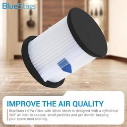 [Lifetime Warranty] 2-pack HEPA Filter for INSE S610 S6T S6P Pro Cordless Vacuum Cleaner + brush - Black Version thumbnail 6