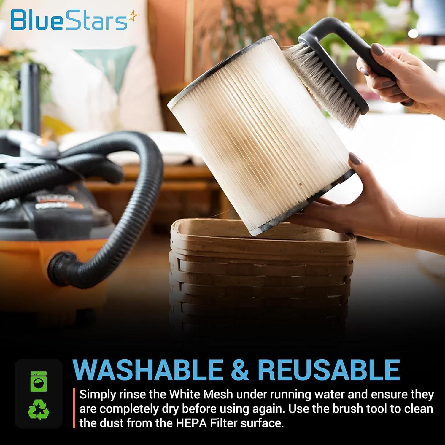 [Lifetime Warranty] 2-pack HEPA Filter for INSE S610 S6T S6P Pro Cordless Vacuum Cleaner + brush - Black Version image 4