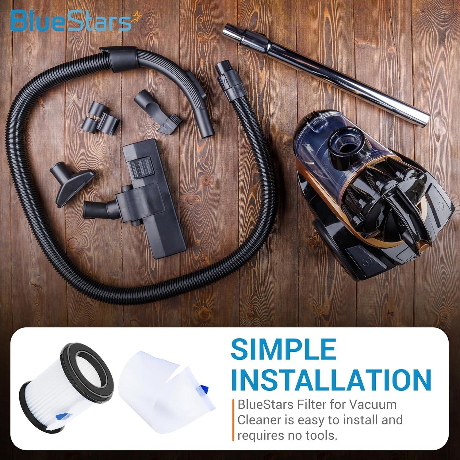 [Lifetime Warranty] 2-pack HEPA Filter for INSE S610 S6T S6P Pro Cordless Vacuum Cleaner + brush - Black Version image 1