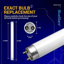 [Lifetime Warranty] T8F10W Replacement Light Bulb 2-Pin Base T8 10 Watts - Pack of 4 thumbnail 5