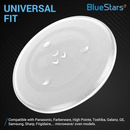 Microwave Glass Plate 12.5"/31.5cm - Replaces WB39X10003 WB39X10002 W11367904 AP6892124 - Universal Fit for GE Samsung Frigidaire Kenmore Emerson - Durable Y-Type Turntable Tray thumbnail 3