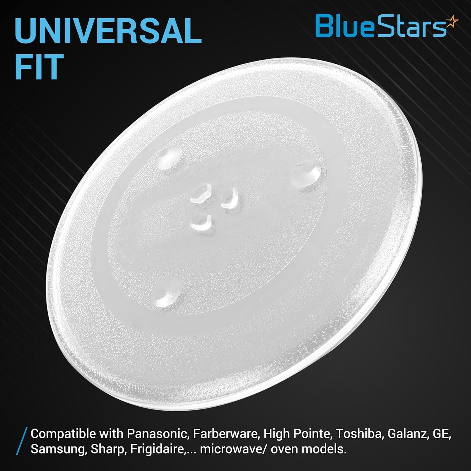 Microwave Glass Plate 12.5"/31.5cm - Replaces WB39X10003 WB39X10002 W11367904 AP6892124 - Universal Fit for GE Samsung Frigidaire Kenmore Emerson - Durable Y-Type Turntable Tray image 3
