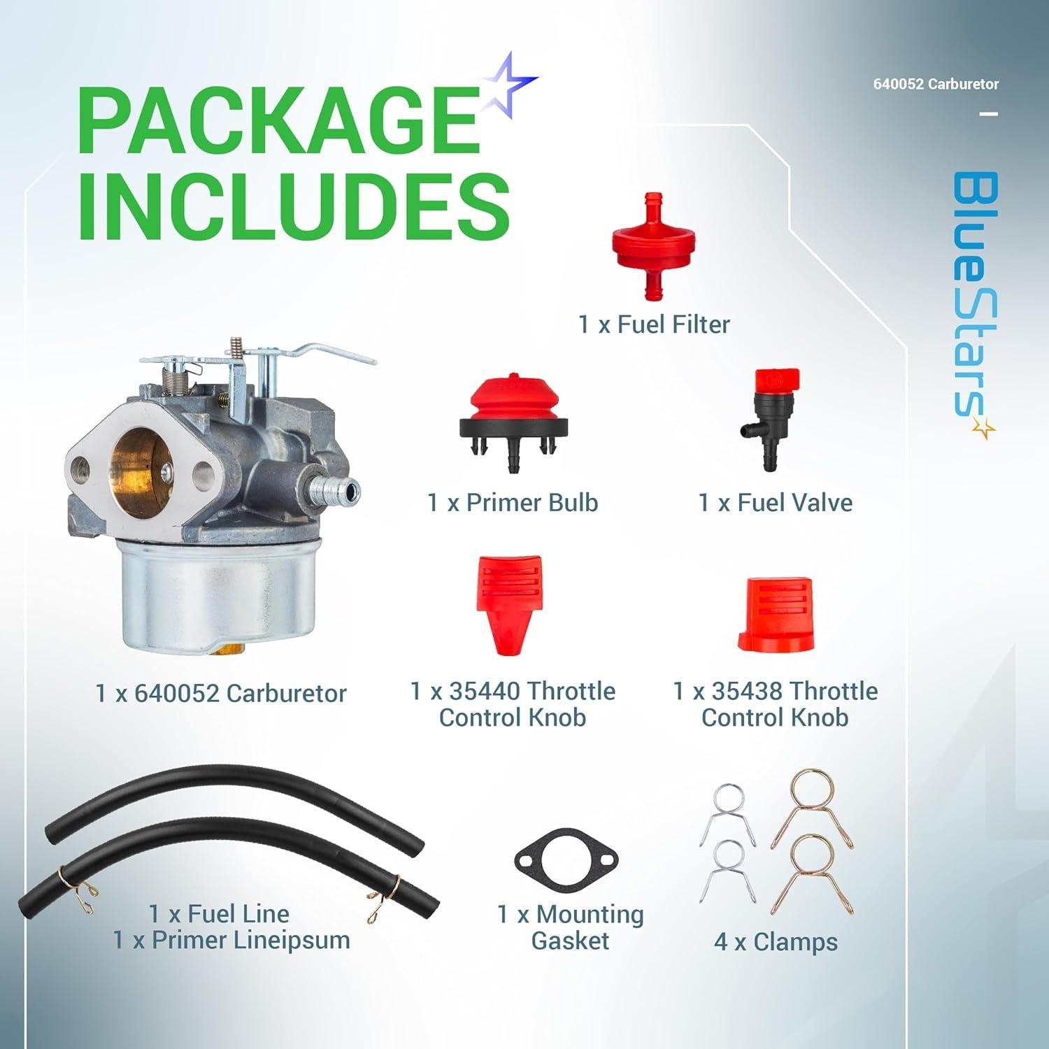 [Lifetime Warranty] 640052 Carburetor Combo image 3