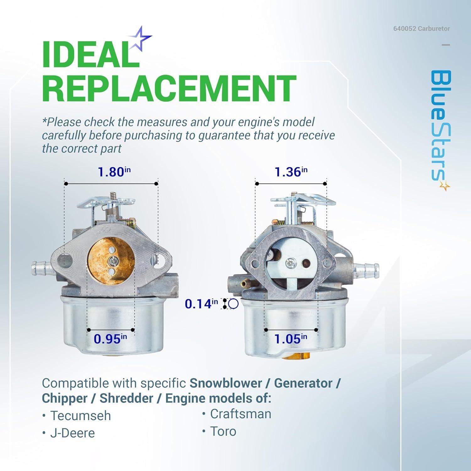 [Lifetime Warranty] 640052 Carburetor Combo image 4