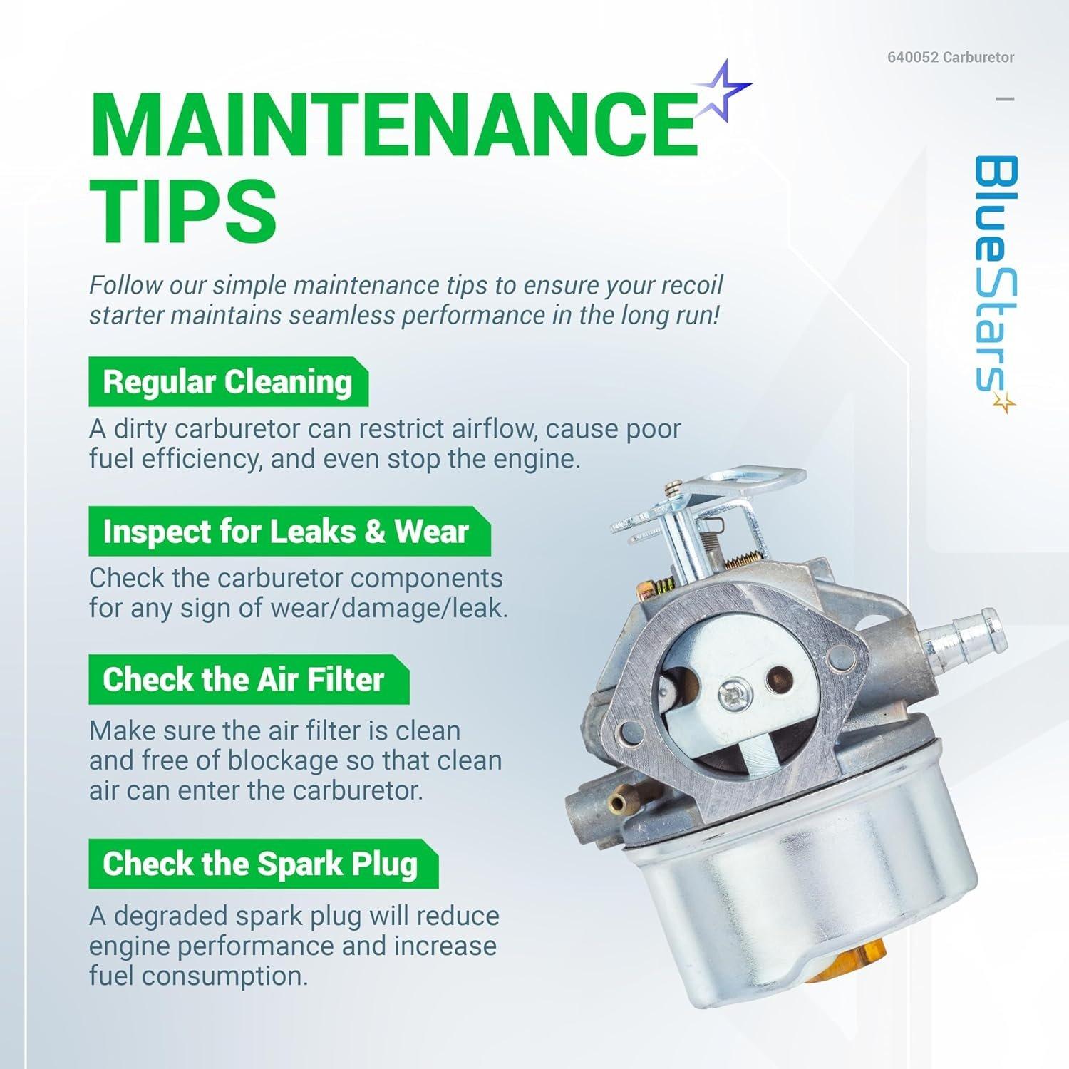 [Lifetime Warranty] 640052 Carburetor Combo image 1