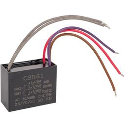 [Lifetime Warranty] CBB61 4.5uf+5uf+5uf 5-Wire 250V AC Ceiling Fan Capacitor thumbnail 0