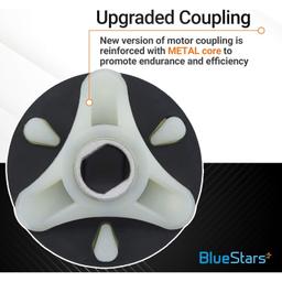 [Lifetime Warranty] 285785 Washer Clutch Assembly Kit & 285753A Motor Coupling & 4PCS 80040 Agitator Dogs Replacement - Compatible with Whirlpool Kenmore Washers - Replaces 285331 3351342 3946794 3951311 thumbnail 7