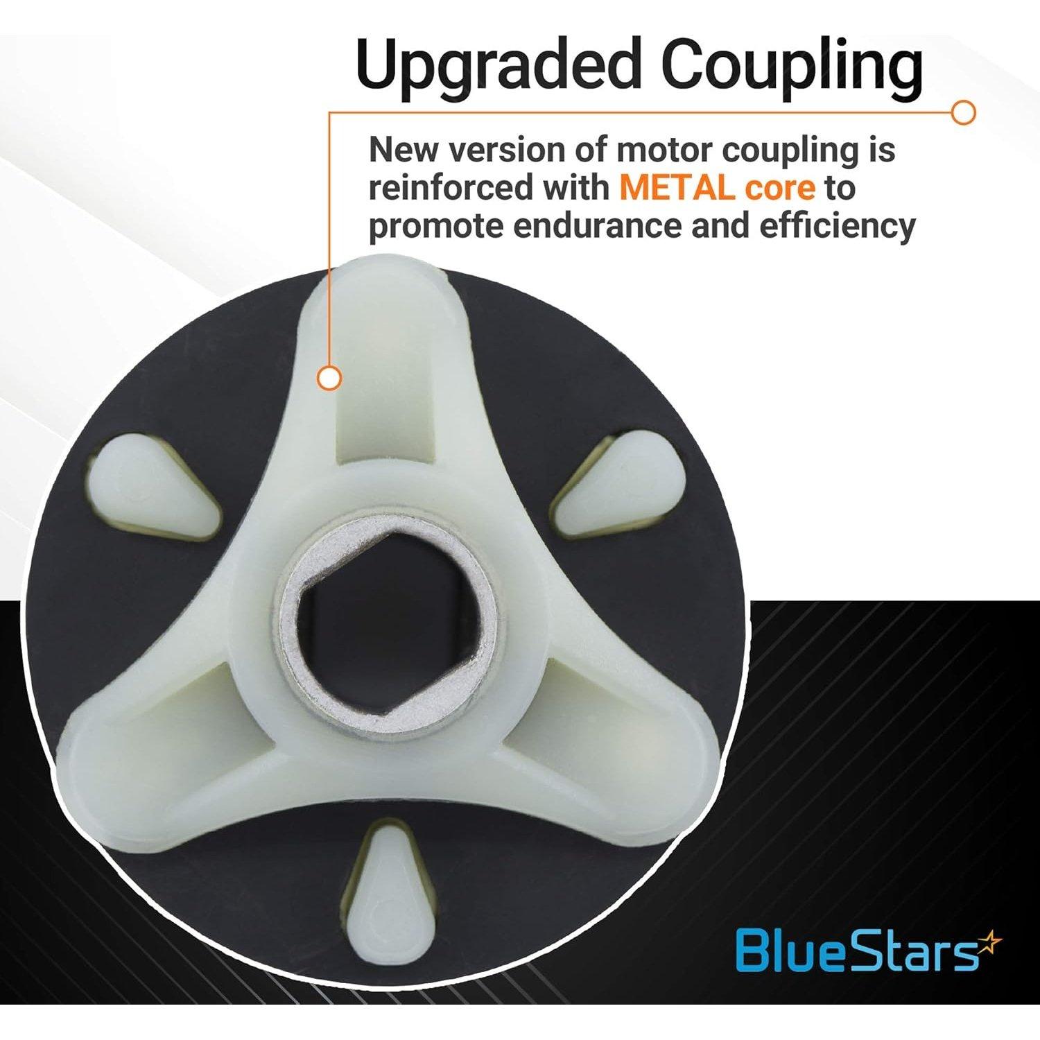 [Lifetime Warranty] 285785 Washer Clutch Assembly Kit & 285753A Motor Coupling & 4PCS 80040 Agitator Dogs Replacement - Compatible with Whirlpool Kenmore Washers - Replaces 285331 3351342 3946794 3951311 image 7