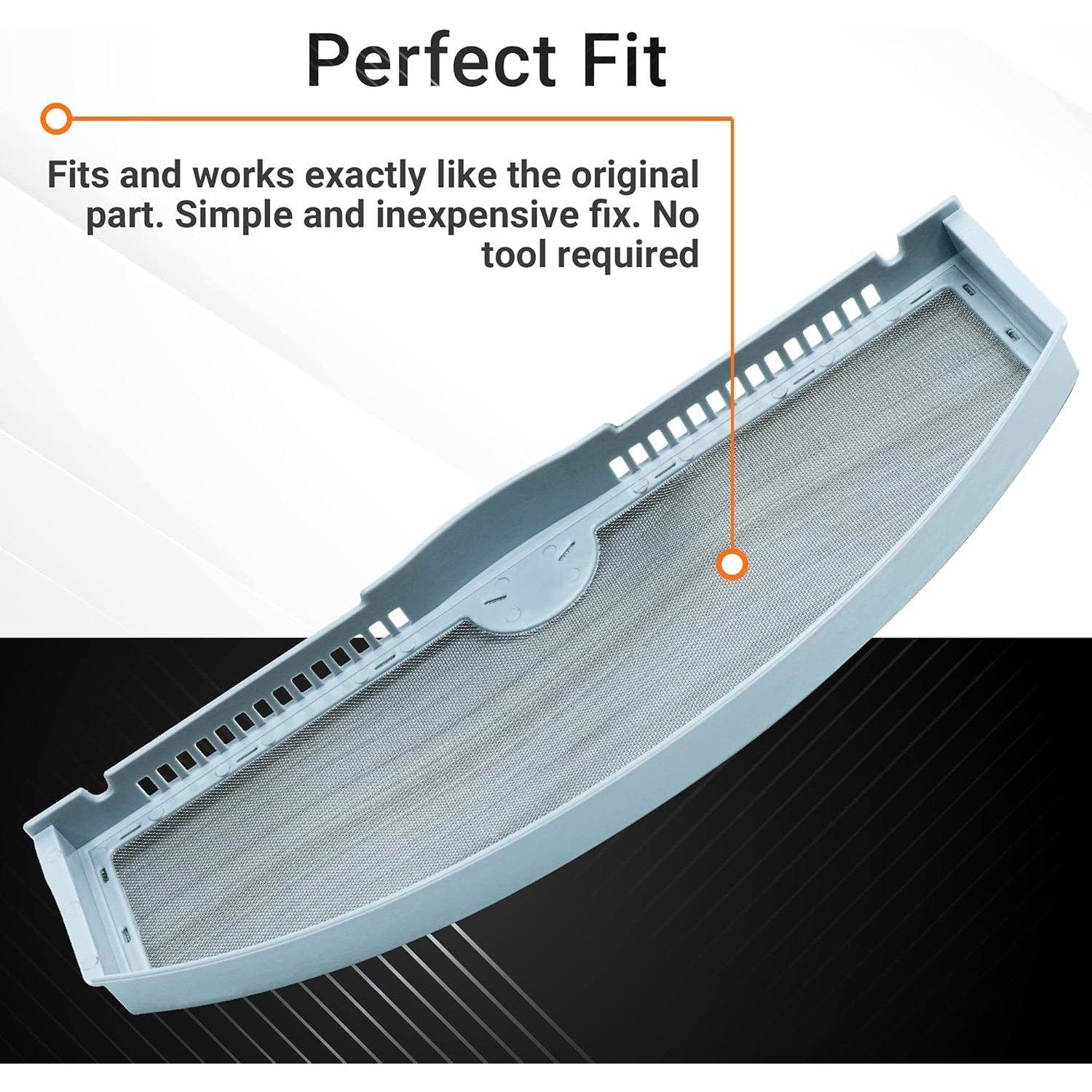 [Lifetime Warranty] WE03X23881 Dryer Lint Filter Replacement - Compatible with GE & Hotpoint Dryers - Replaces AP6031713 PS11763056 4476390 - Pack of 2 image 4
