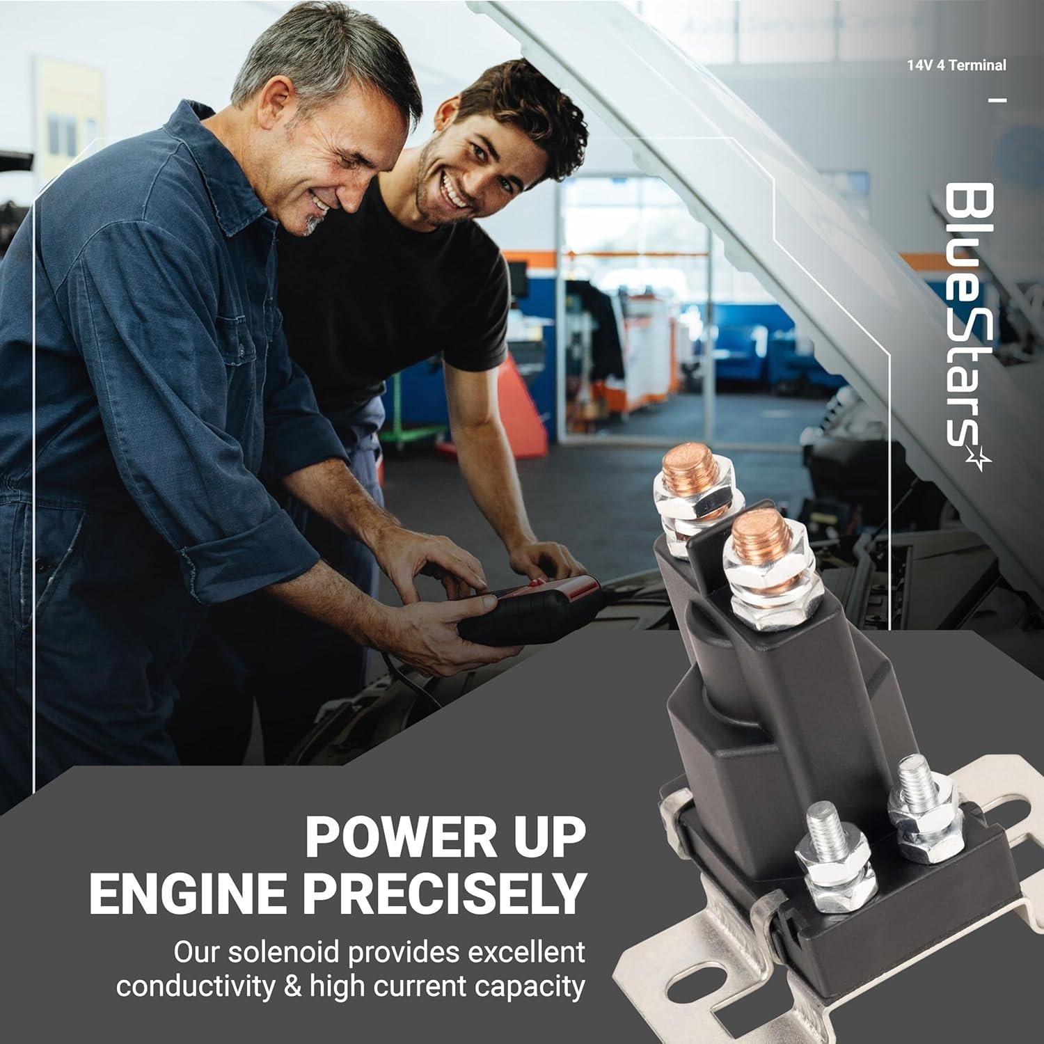 [Lifetime Warranty] 14V Golf Cart Solenoid 4-Terminal image 6