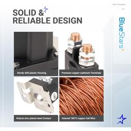 [Lifetime Warranty] 14V Golf Cart Solenoid 4-Terminal thumbnail 5