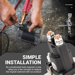 [Lifetime Warranty] 14V Golf Cart Solenoid 4-Terminal thumbnail 1