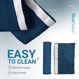 [Lifetime Warranty] Microwave Door Handle Covers, Keep Your Kitchen Appliances Clean from Smudges, Drips, Food Stains, Oil, Decor Protector for Ovens, Microwaves, Cabinets Pull (Blue) - Pack of 4 thumbnail 3