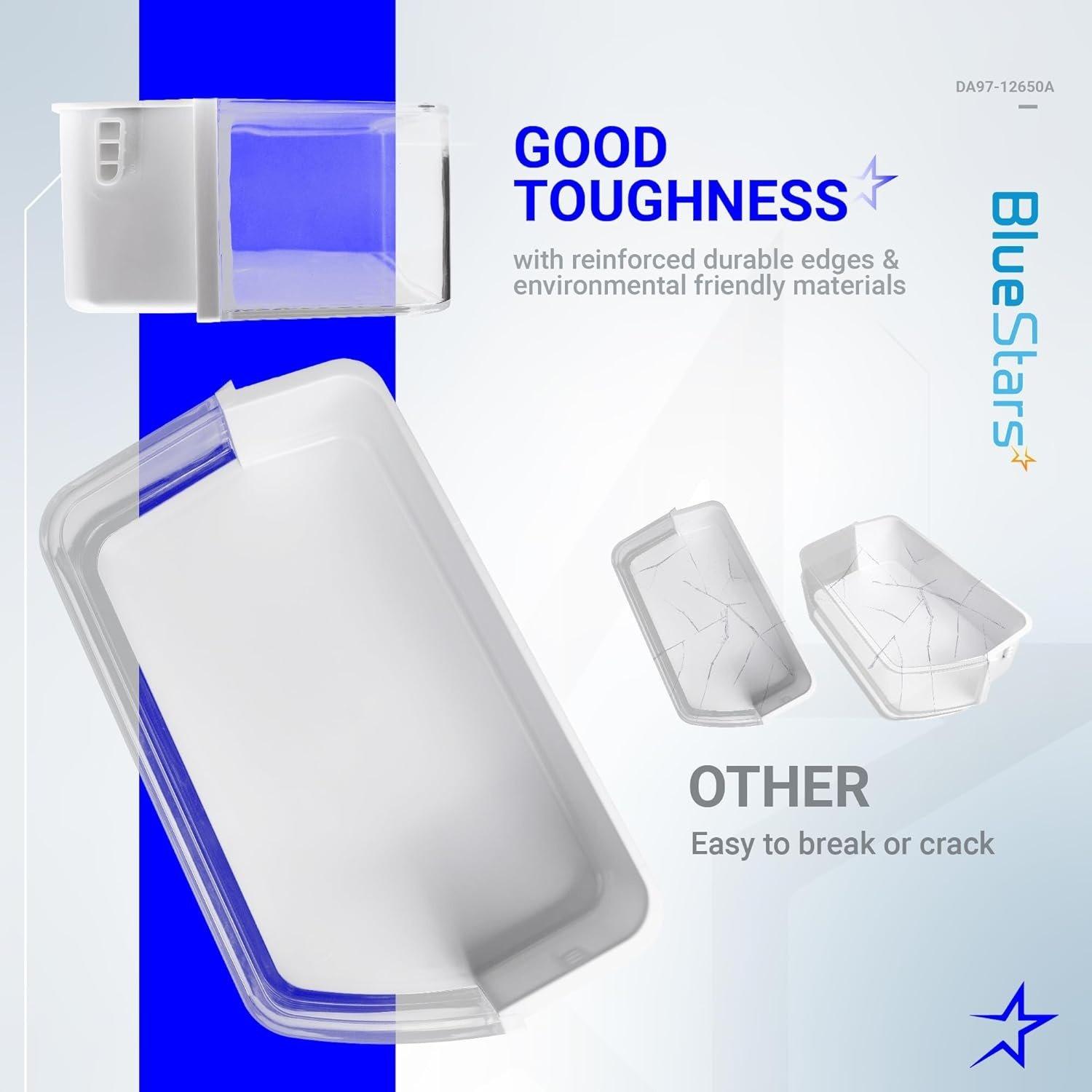 DA97-12650A RIGHT SIDE Door Shelf Basket Bin image 3