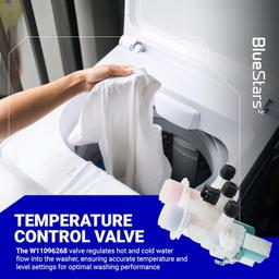 [Lifetime Warranty] W11096268 W11220230 Washer Water Inlet Valve - Compatible with Whirlpool Kenmore Washers - Replaces W10632527 W10758829 W10853296 W11096268 AP6329544 (120V 60Hz) thumbnail 8