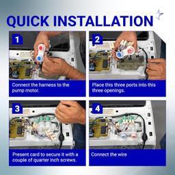 [Lifetime Warranty] W11096268 W11220230 Washer Water Inlet Valve - Compatible with Whirlpool Kenmore Washers - Replaces W10632527 W10758829 W10853296 W11096268 AP6329544 (120V 60Hz) thumbnail 2