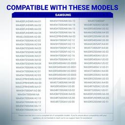 [Lifetime Warranty] W11096268 W11220230 Washer Water Inlet Valve - Compatible with Whirlpool Kenmore Washers - Replaces W10632527 W10758829 W10853296 W11096268 AP6329544 (120V 60Hz) thumbnail 1