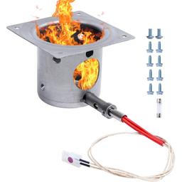 [Lifetime Warranty] Stainless Steel Fire Burn Pot and Hot Rod Ignitor Kit thumbnail 0