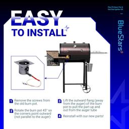 [Lifetime Warranty] Stainless Steel Fire Burn Pot and Hot Rod Ignitor Kit thumbnail 6