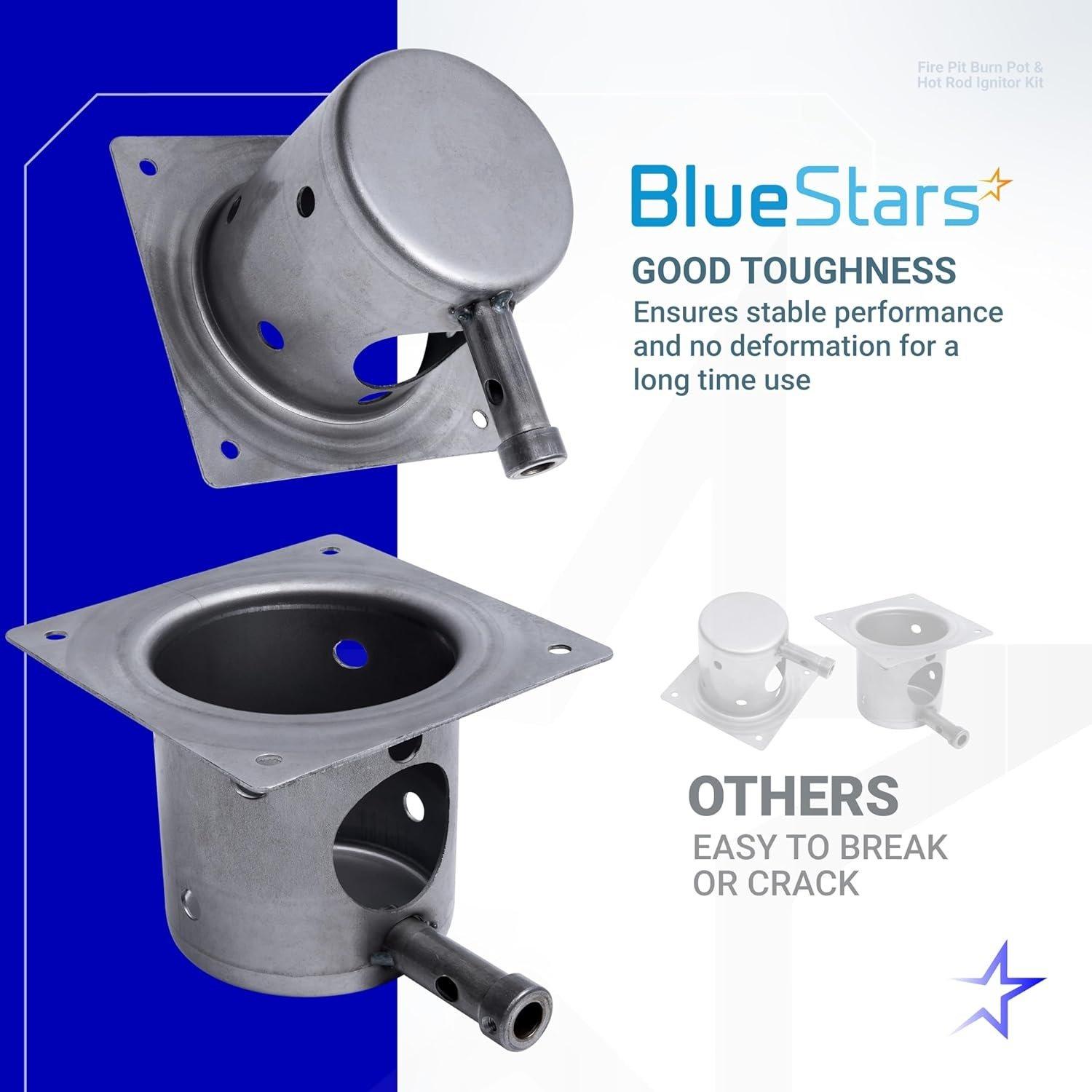 [Lifetime Warranty] Stainless Steel Fire Burn Pot and Hot Rod Ignitor Kit image 7