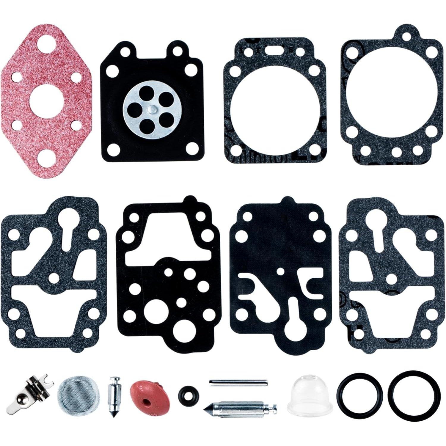 [Lifetime Warranty] K20-WYL Carburetor Rebuild Kit with Primer Bulb image 0