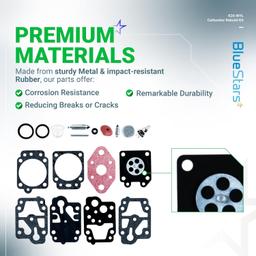 [Lifetime Warranty] K20-WYL Carburetor Rebuild Kit with Primer Bulb thumbnail 5