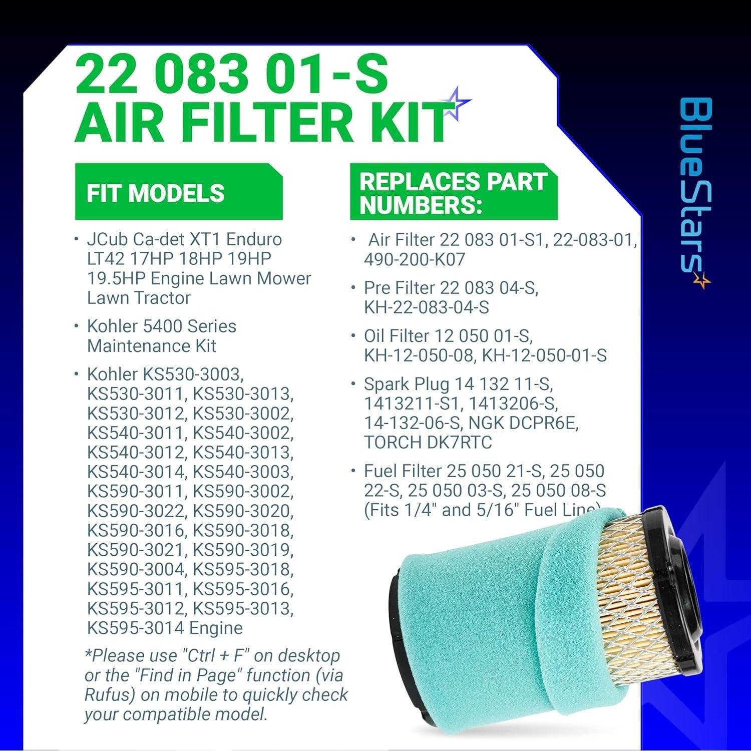 [Lifetime Warranty] 22 883 01-S1 Air Filter image 4
