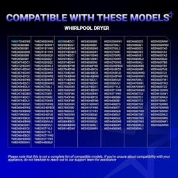 [Lifetime Warranty] 8544771 Dryer Heating Element - Compatible with Whirlpool Kenmore Maytag Dryers - Replaces WP8544771VP 7154072 1180054 AP6013115 PS11746337 W10836011 11087872602 MEDB950YG0 thumbnail 6