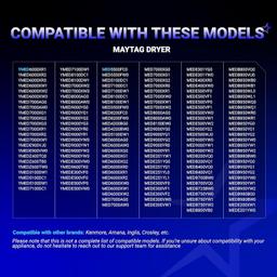 [Lifetime Warranty] 8544771 Dryer Heating Element - Compatible with Whirlpool Kenmore Maytag Dryers - Replaces WP8544771VP 7154072 1180054 AP6013115 PS11746337 W10836011 11087872602 MEDB950YG0 thumbnail 2