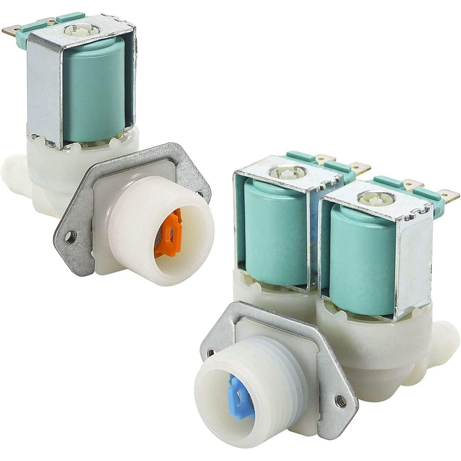 DC62-30312J & DC62-30314K Washer Cold and Hot Side Water Valve Set image 0