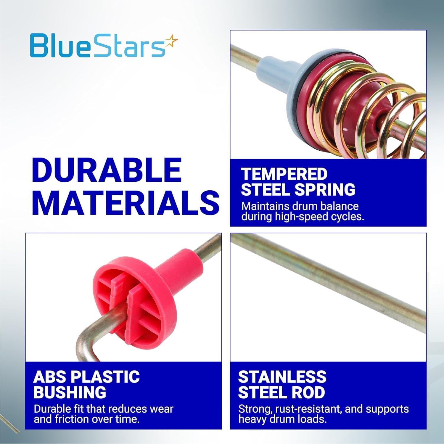 [Lifetime Warranty] DC97-16350T DC97-16350U Suspension Rods 26.2" - Fit WA50R5200AW/US WA50R5400AV/US WA50R5400AW/US WA45T3200AW/A4 WA45N3050AW/A4 WA50R5200AV/A4 Samsung Top Load Washer - Pack of 4 image 4