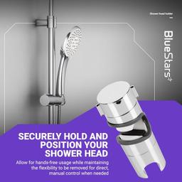 Adjustable Shower Head Holder - Pack of 2 thumbnail 3