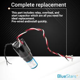 TJ90RCO810 RCO810 3IN1 Refrigerator Hard Start Kit thumbnail 2