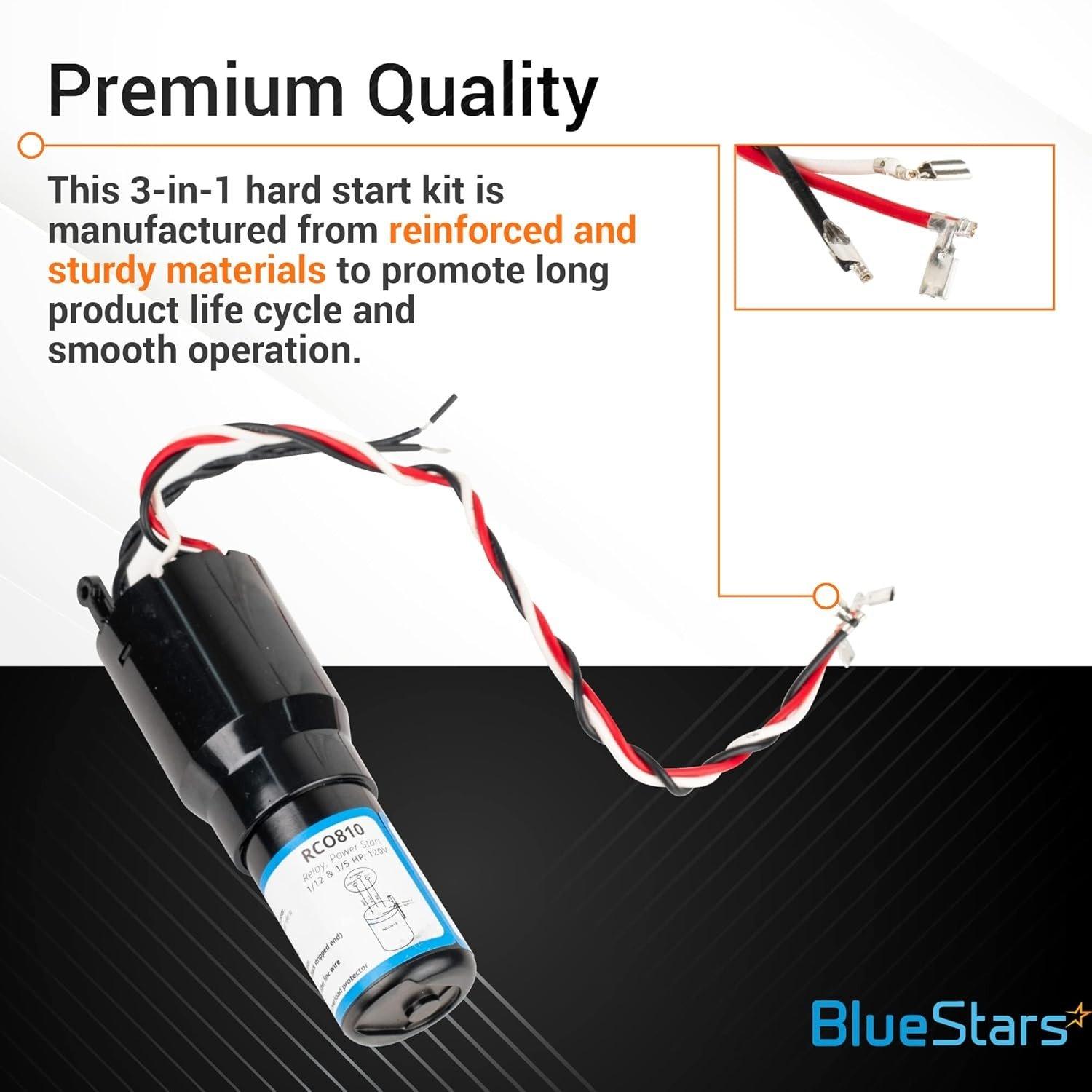 TJ90RCO810 RCO810 3IN1 Refrigerator Hard Start Kit image 4