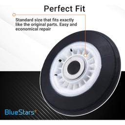 [Lifetime Warranty] 4581EL3001E Dryer Drum Roller Replacement – Compatible with LG & Kenmore Dryers - Replaces 4581EL3001A 4581EL3001F PS7321740 - Pack of 4 thumbnail 4