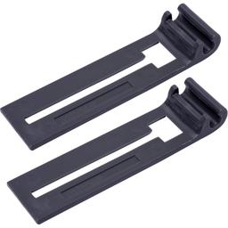 [Lifetime Warranty] W10195839 Dishwasher Rack Adjuster - Compatible with Whirlpool Kenmore KitchenAid Jenn-Air Dishwashers - Replaces WPW10195839 PS11750092 AP6016799 - Pack of 2 thumbnail 0