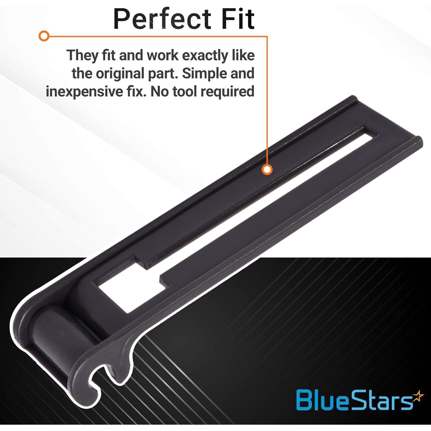 [Lifetime Warranty] W10195839 Dishwasher Rack Adjuster - Compatible with Whirlpool Kenmore KitchenAid Jenn-Air Dishwashers - Replaces WPW10195839 PS11750092 AP6016799 - Pack of 2 image 4