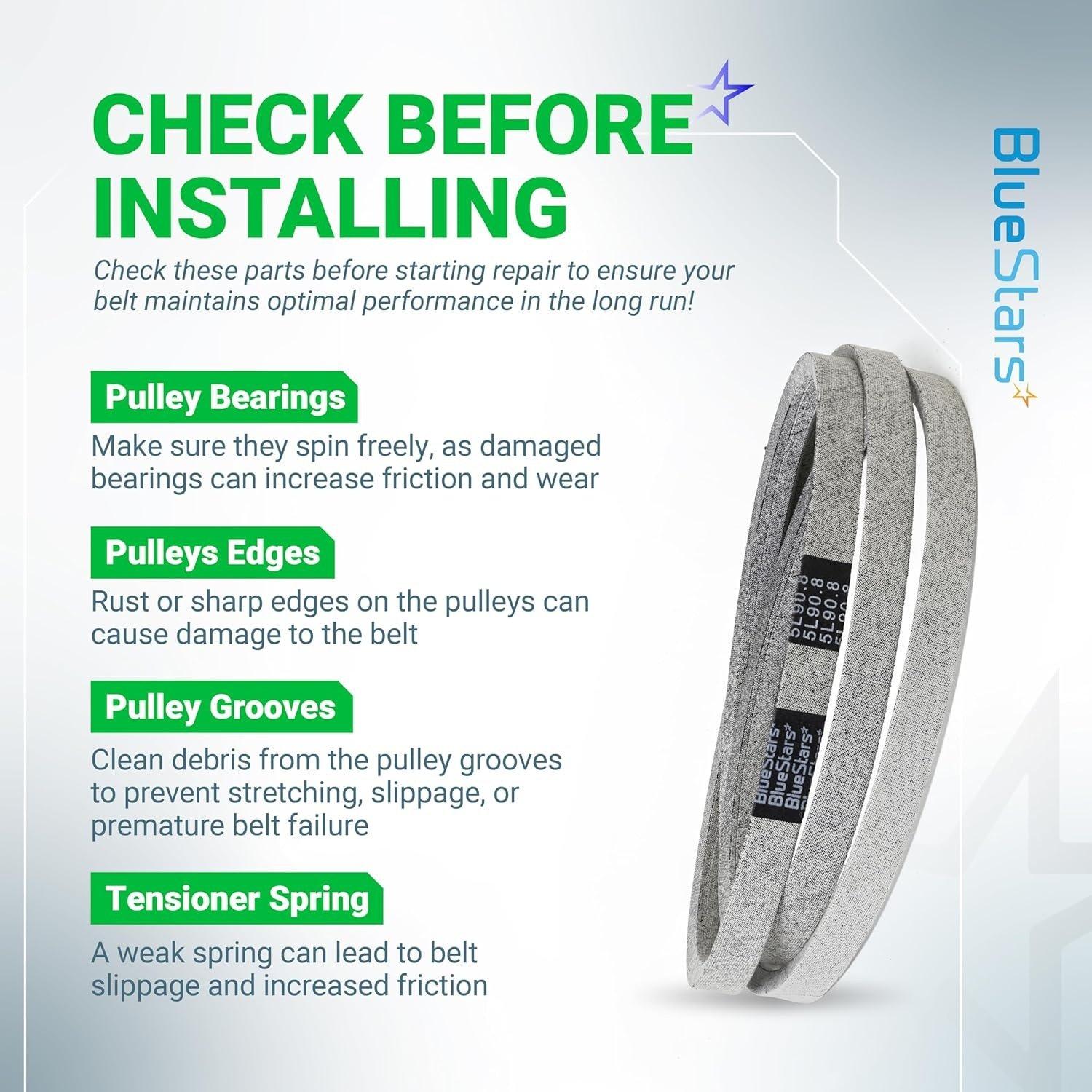 [Lifetime Warranty] Mower Drive Belt 954-0467A 90.8" x 5/8" image 1