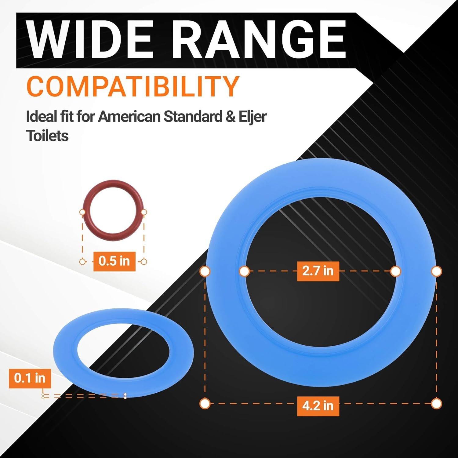 [Lifetime Warranty] 7301111-0070A Flush Valve Seal Kit - Pack of 2 image 6