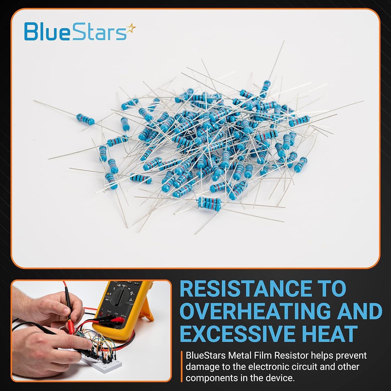 120pcs 1/2W (0.5 Watt) 10k ohm Metal Film Resistor image 5